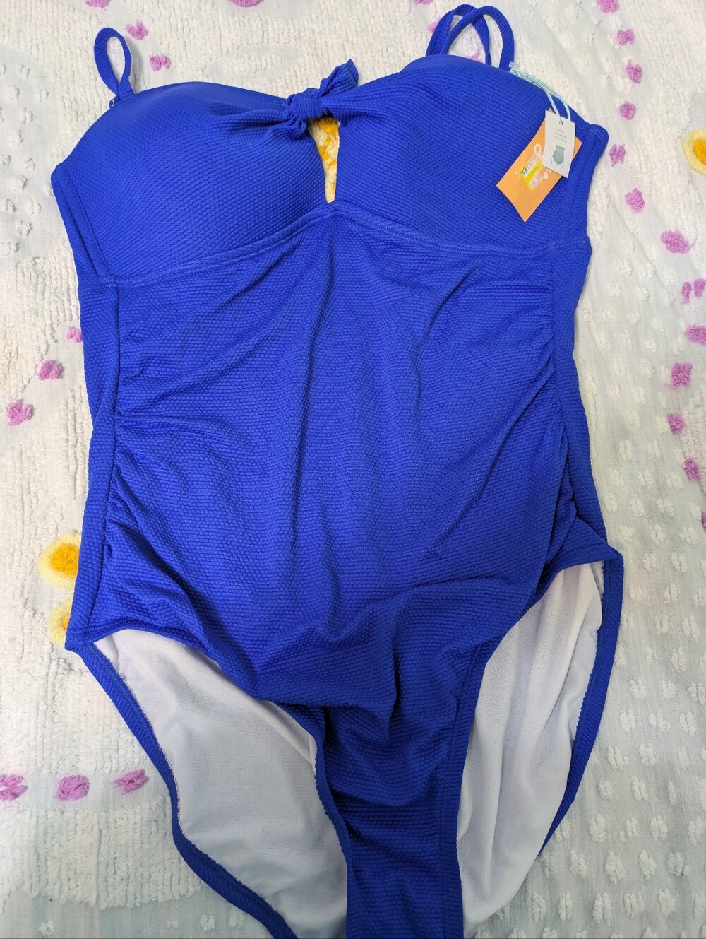 NWT Women's XL (16-18) Royal Blue One-Piece Swimsuit
